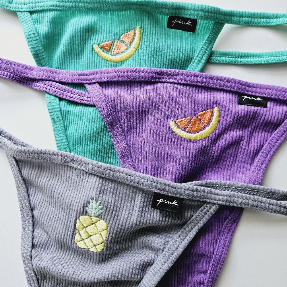 New Victoria's Secret Pink V-string Panties